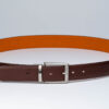 cintura uomo girevole bombata arancio Bama Fashion